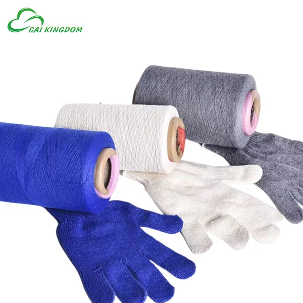 Hilado de guantes